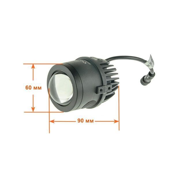 Світлодіодна лінза Cyclone BF03 2.0" H11 6000K НФ-00004973 фото