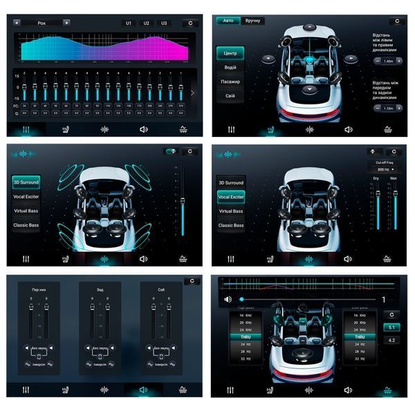Автомобильная мультимедийная система Cyclone P9-001 8,95" Android 14 4/64 ГБ 4G Wi-Fi 6 DSP НФ-00009686 фото