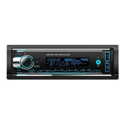 Автомагнітола Cyclone MP-1091 1 DIN Bluetooth 6 RCA FLAC USB 2.1A НФ-00001353 фото