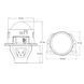 Светодиодная линза Cyclone LED BL 3.0" Q3 55/65W 9-32V НФ-00009461 фото 4