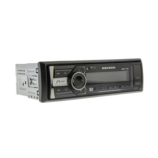 Автомагнитола Decker MDR-111 1 DIN Bluetooth со съемной панелью 6 RCA НФ-00005348 фото