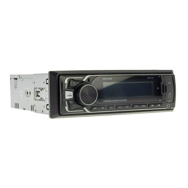 Автомагнитола Decker MDR-200 1 DIN DSP 6х100 Вт 8 RCA Bluetooth 28 EQ НФ-00008796 фото
